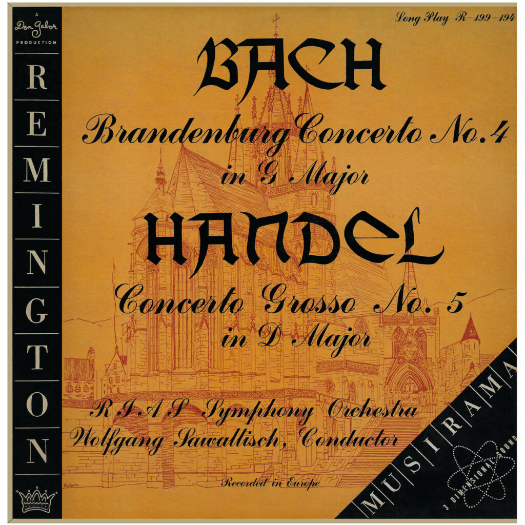 Sawallisch: Brandenburg Concerto No. 4 - Remington R-199-194